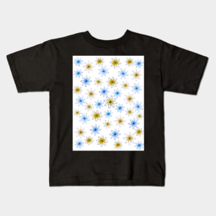 Daisy Daisy: a Patterned Spirograph Collage Kids T-Shirt